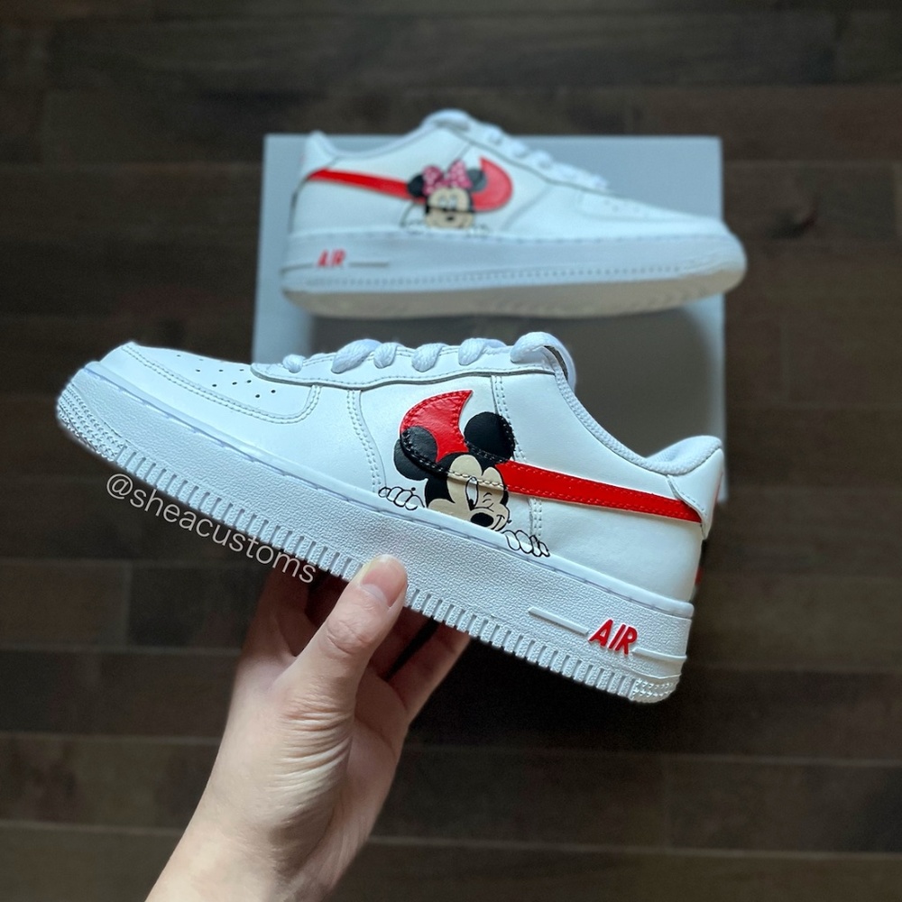 Custom Mickey Mouse Shoes